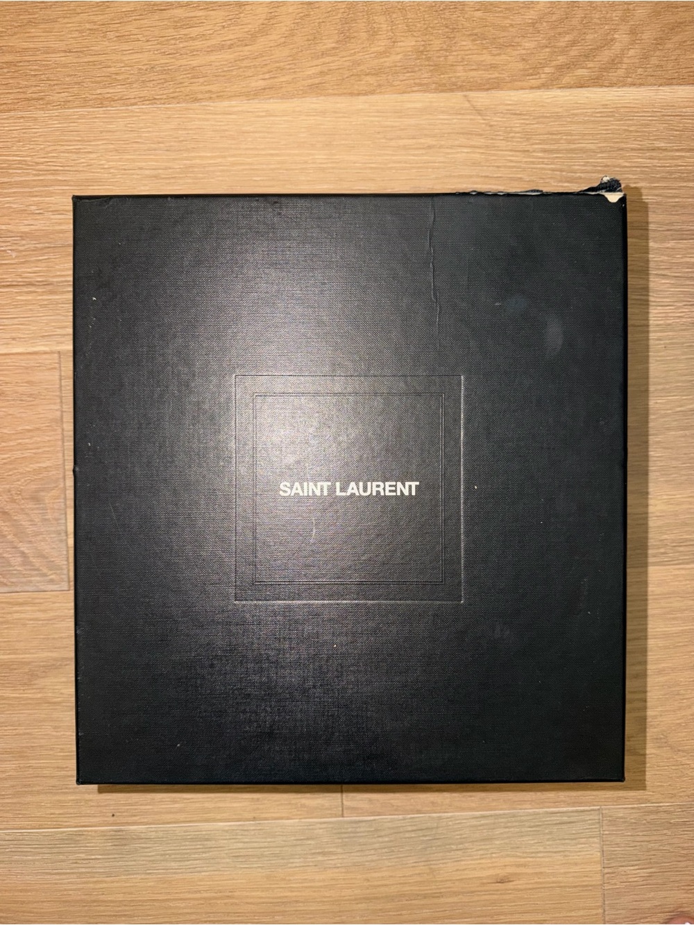 Saint Laurent Black Shoe Box